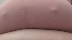 Giantess Plays with her man toy