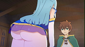 Aqua&#039_s luck - Konosuba Hentai