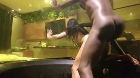 novinha magrinha do rabao faz marido de corno no motel (fudeu tanto ate a buceta fica inchada)