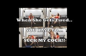 Her Cuckold Husband Sucks My Dick Whenever She is Too Tired