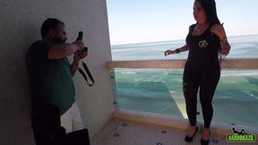 bastidores da hardbrazil com a estrela porno elisa sanches - nego catra - binho ted - hygor negrao