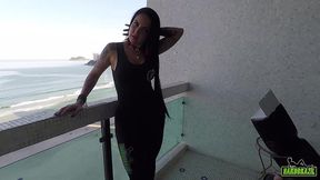 bastidores da hardbrazil com a estrela porno elisa sanches - nego catra - binho ted - hygor negrao