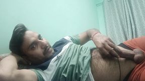 Indian Desi Man Sex and Show Shower Shoe and Masturbation