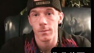 MenWorkinXXX.com - Mature punk plays with his hard cock and shoots out a massive load