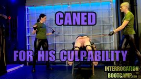Masochist Training Sessions - Part 13 - Caned For His Culpability mp4