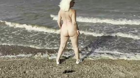 Stripping of Naked Other Than My Trainers in This Hot Weather