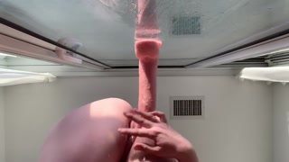 Showing My Neighbors How My PUSSY SQUIRTS IN DOGGY