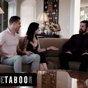 Pure Taboo &ndash; Gold Digger Anna De Ville Does Everything To Keep Her Boyfriend&#039;s Stepfather Quiet