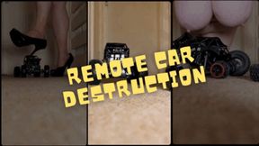 Remote Control Toy Car Destruction 720p