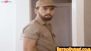 RetroDudes.com - Retro gay dude spreads legs for an amazing ass banging