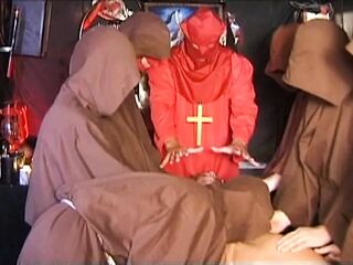 Golden-haired German Cougar Gets Dominated and Railed in S&M