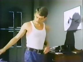 Horny amateur gay video with Blowjob, Vintage scenes