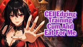 CEI Edging Training – Cum And Eat For Me | Goddess Hiyori