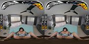 VIRTUAL PORN - XWife Karen Pulls You Into A Smoking Hot VR Ride Filled With Busty Desire