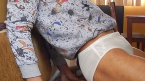 Sexy and Slim Guy Having Fun in His Underwear - Part 1
