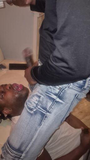 Face Sit Spit Swallow Face Fuck Madness Alpha Owns This Slut's Mouth!