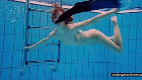 Busty Bitch Avenna Gets Wet and Wild in the Pool