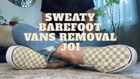 Sweaty Barefoot Vans Removal JOI