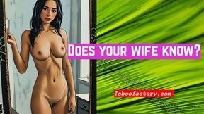 Does your wife know?