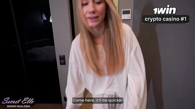 Hot MILF sniffs nephew's panties then stuffs her gushing cunt with monster cock