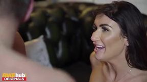 Stepmom Princess Jasmin seduces and fucks busty blonde stepson Karlie Simon in a wild threesome