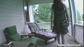 Vintage scary hairy girl gets fucked on vacation