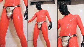 RUBBER SHOWER SERIES 4 (LANDSCAPE VERSION) [Gay Leather, Latex, Fetish]
