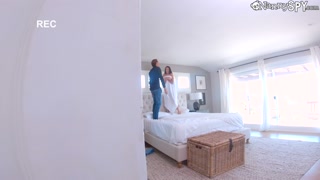 Latina Babysitter Gets Her Tight Pussy Creampied For Being A Naughty Girl