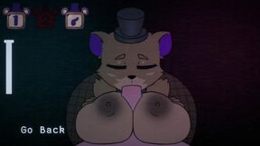 Five Nights At FuzzBoob's Furry FNAF girl in top hat