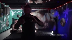 french straight bad boy top with big dick fucking row bottom