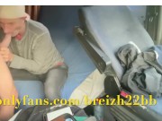 Picked Up a Horny Guy at a Rest Stop and Fucked Him Hard in My Truck