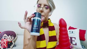 hogwarts student gets a anal fuck with a sex machine - estudante de hogwarts da uma foda anal com uma maquina de sexo