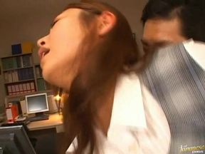 Beautiful Secretary Sarasa Hara Enjoys Steamy Office Sex - Uncensored