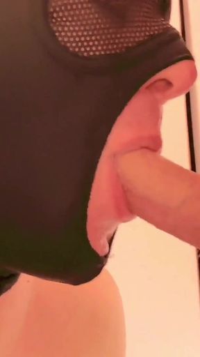 Cum Ladle at the Gloryhole - Student Gives Me His Load