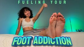 Fueling Your Foot Addiction 1080 - FOOT WORSHIP, FOOT SLAVE TRAINING, SOLES WORSHIP, WIGGLING TOES by Goddess Ada