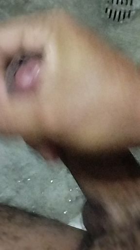 Stroking my cock until I come