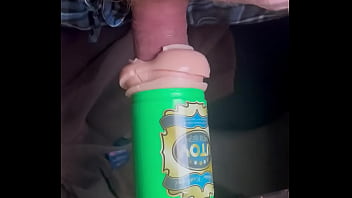 Cumming 2x Swallowing my 1st load and cumming again Fleshlightman1000