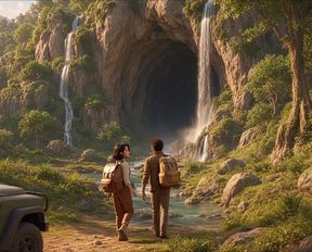 The vegan naturalist who wanted to know exactly how cavemen had sex (AI-generated)