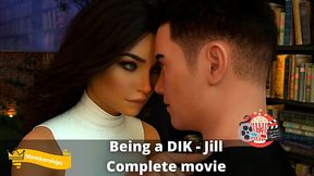 For the first time, someone touched her big tits. And then it happened...(Being a DIK - Jill - Complete movie)