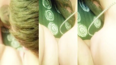 Nos calentamos y tuve que probarla