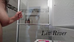 Long Hair Combing and Washing with Liz River