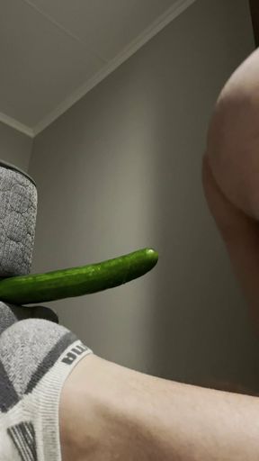 Taking a 9 inch cucumber