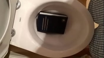 Bible down toilet!