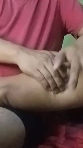 Powerful moment from "A Hot Daddy's Massage Is Really Good,You'll Be Really Horny."