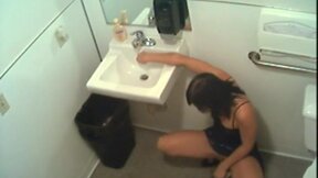 Coffee pissing office slut