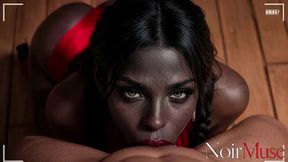 my ebony stepsister went crazy with lust and begged me herself to fuck her deep slit raw [ai]