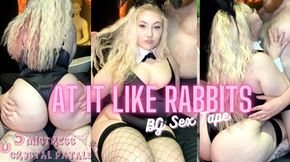 AT IT LIKE RABBITS BG SEX TAPE 🐰😈