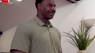 Neighborhood Slut Sophie Burns Filled With A Huge Black Dick