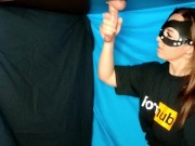 Brought to orgasm on the milking table. I collected the sperm in a glass