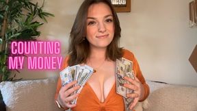 Counting My Money - Money Fetish Human ATM Wallet Goddess Worship Drain Verbal Humiliation